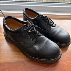 Dr. Martens Black Leather Oxfords